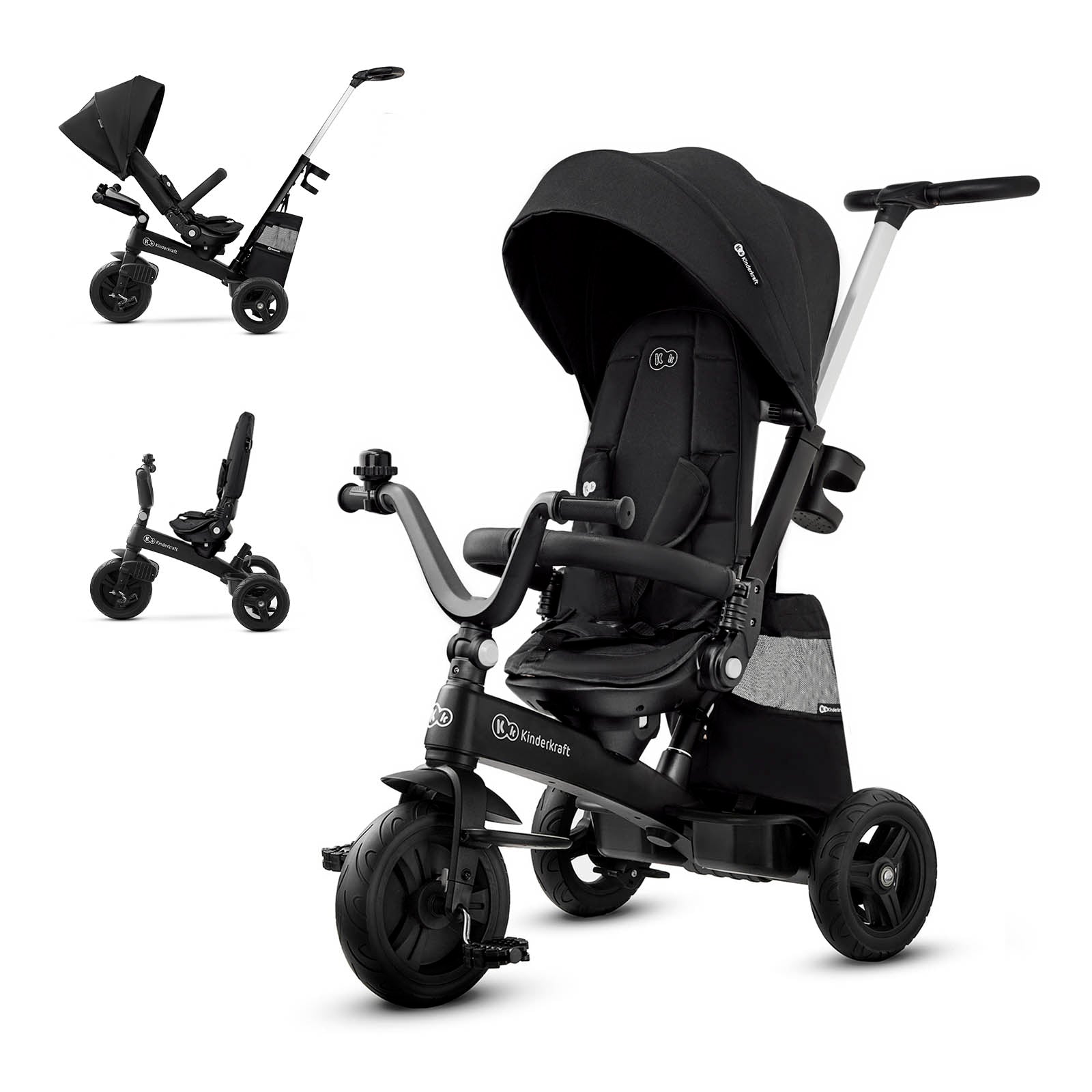 Kinderkraft EASYTWIST USA Black (view 1)