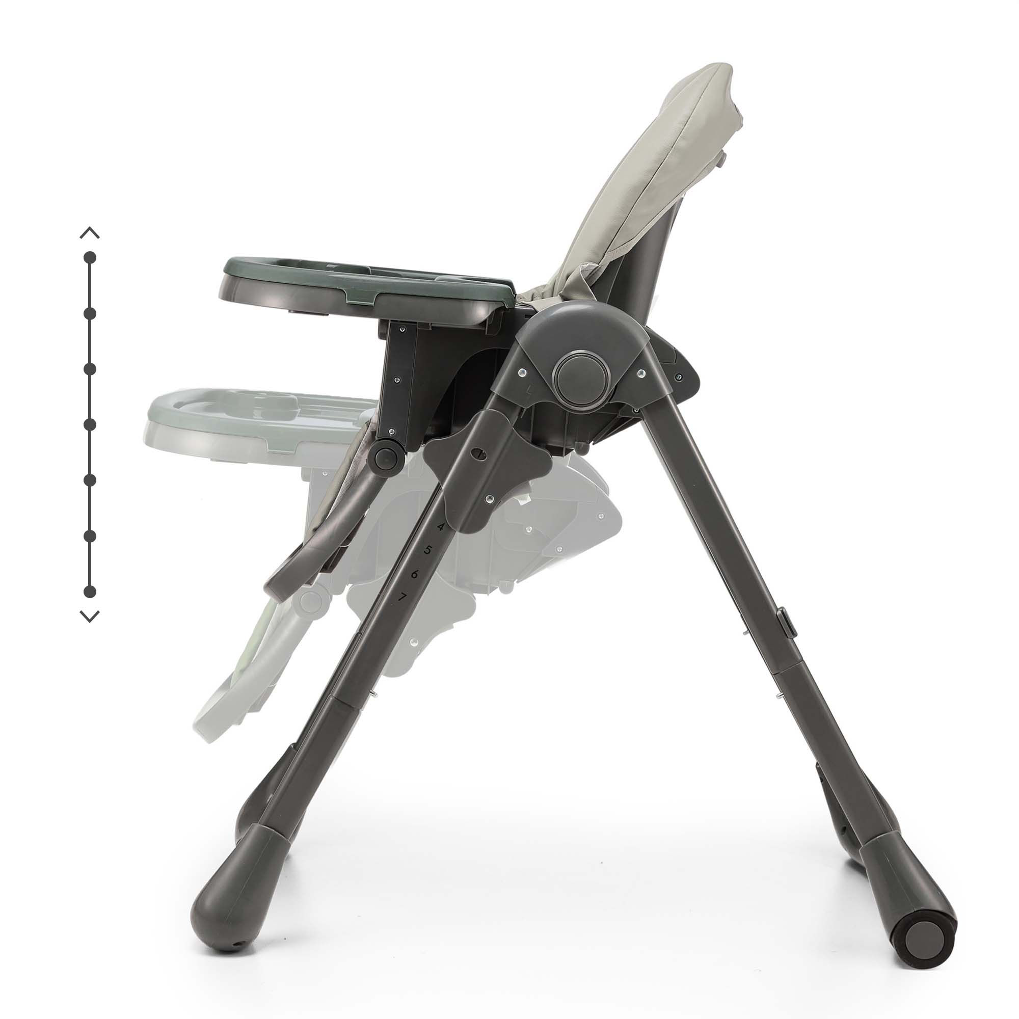 Kinderkraft Tummie double tray detail, Grey