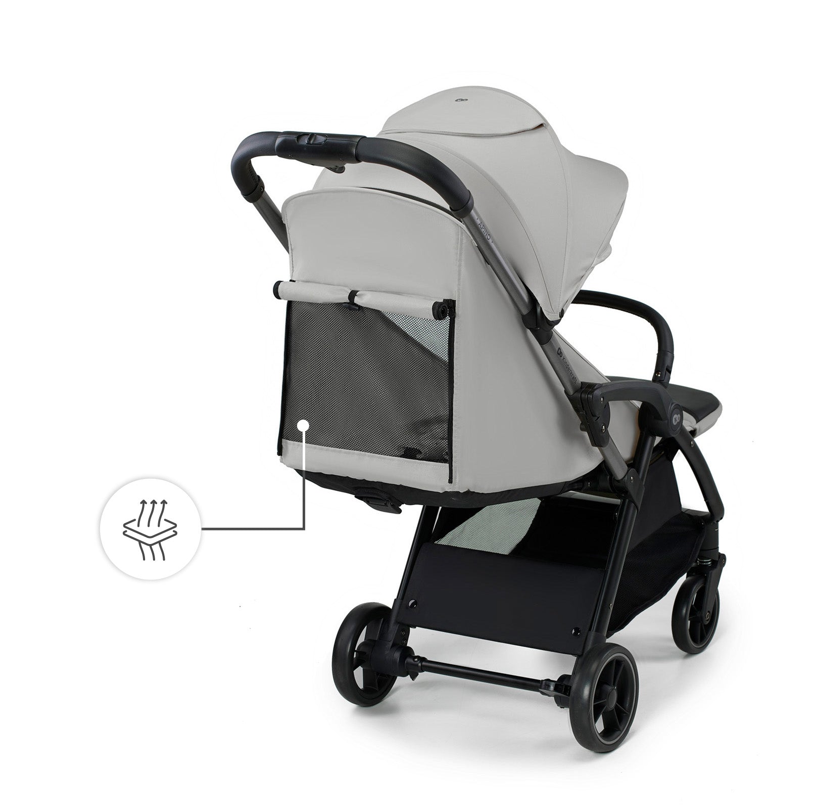 Kinderkraft APINO stroller Dove Grey