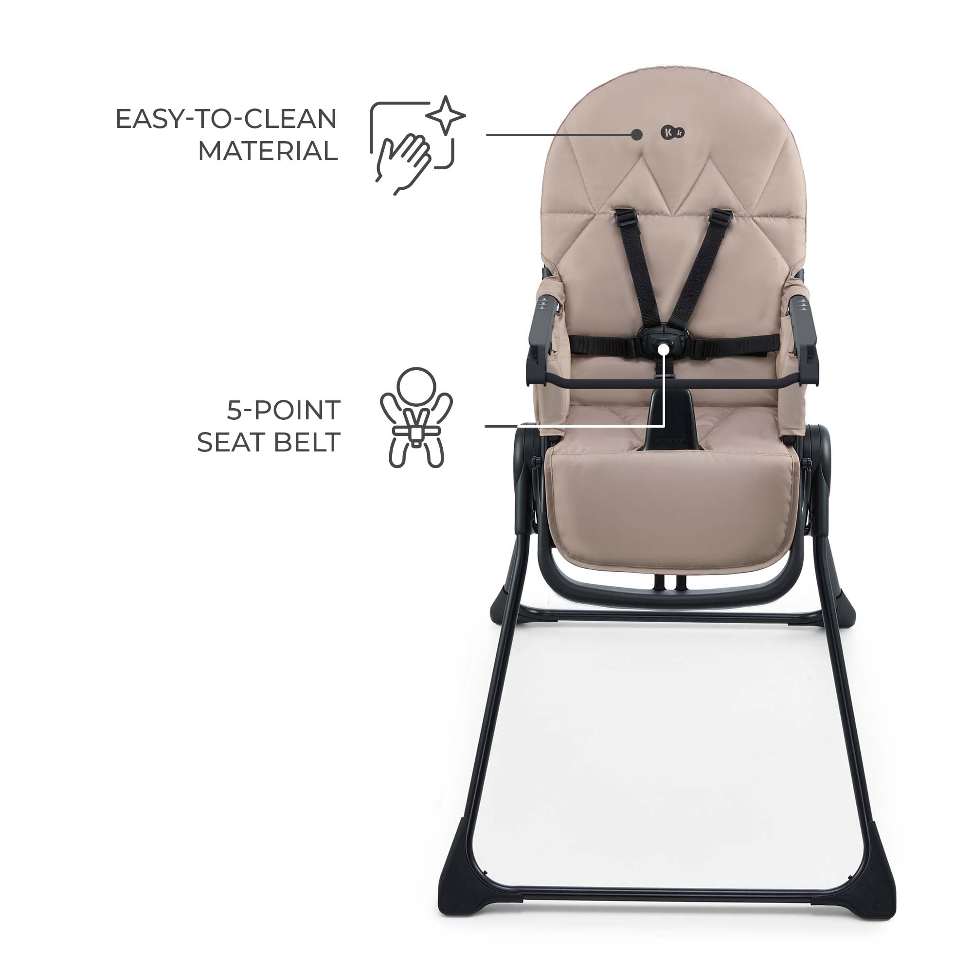 Kinderkraft BINCI high chair Beige